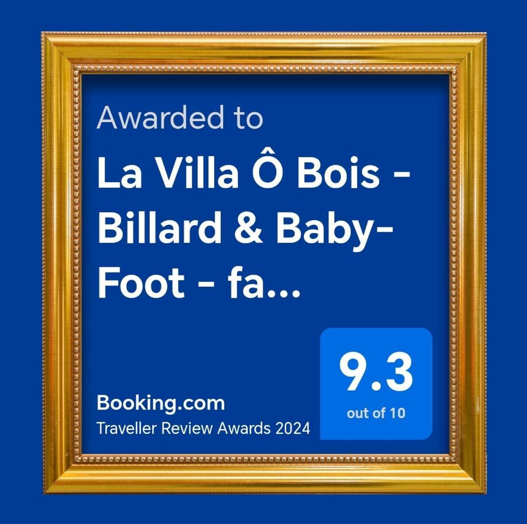 La Villa O Bois - Billard & Baby-Foot - Face A La Foret Semeac Exterior photo